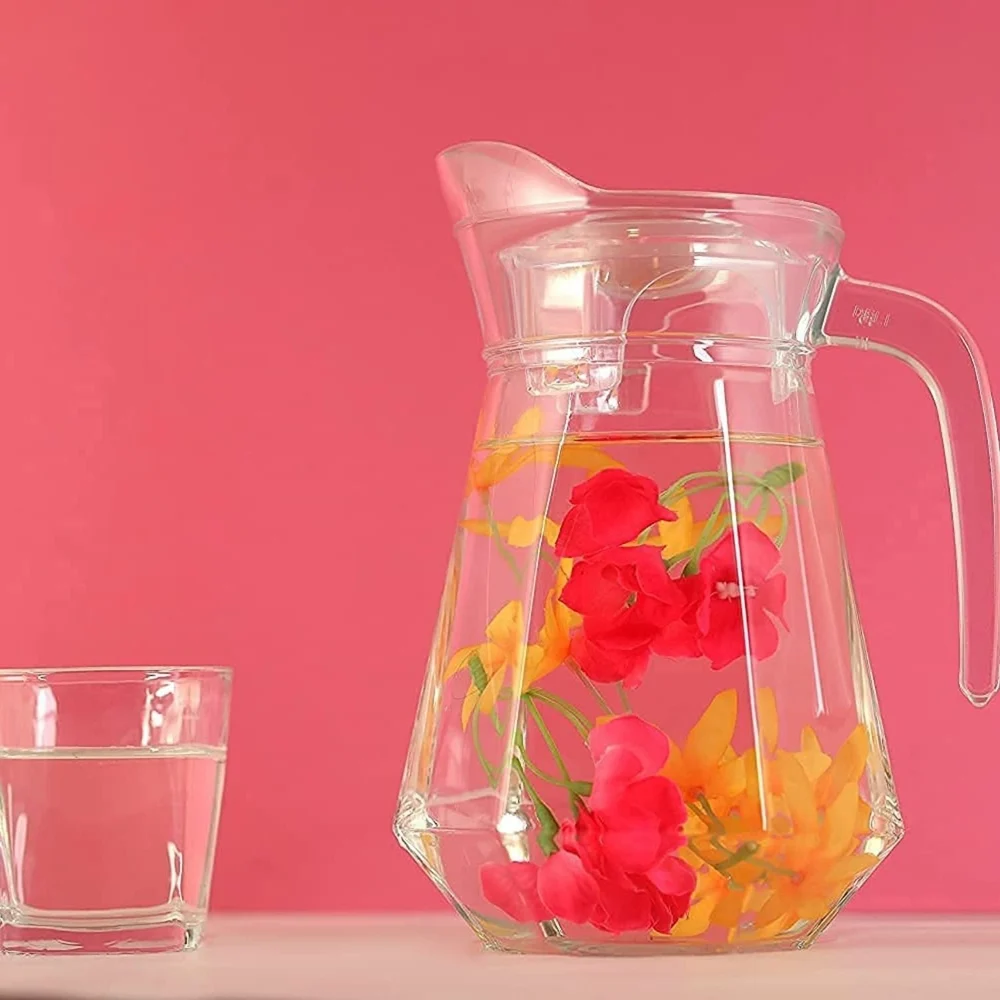 2 Litre Glass QuackPour 1.3-Liter Duckpot Water Jug