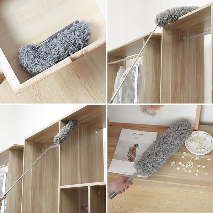 Duster Microfiber Foldable Stainless Steel