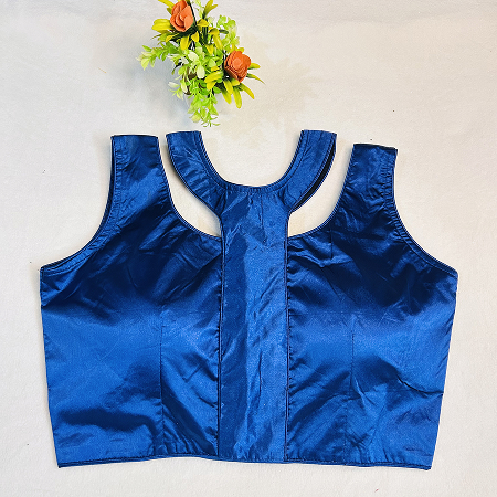 Navy Blue Designer Blouse